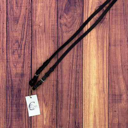 Curb Reins - Black (Full)
