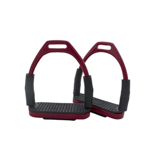 Flexi Stirrups - Burgundy