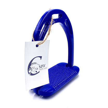 Jin Inspired Wide Bed Stirrups - Blue