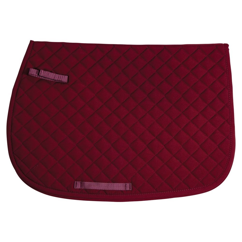 Dura-Tech® All Purpose Saddle Pad - Burgundy