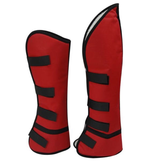 Showman® Shipping Boots - Red