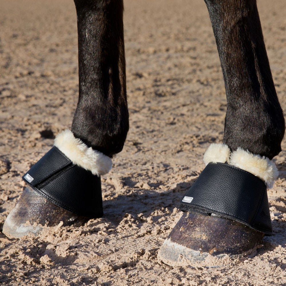 Horze Signature Bell Boots - Black