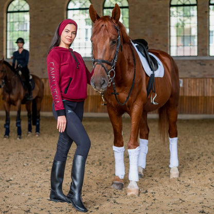 Cavalliera Royal Ride Silicone Full Seat Show Breeches - Black