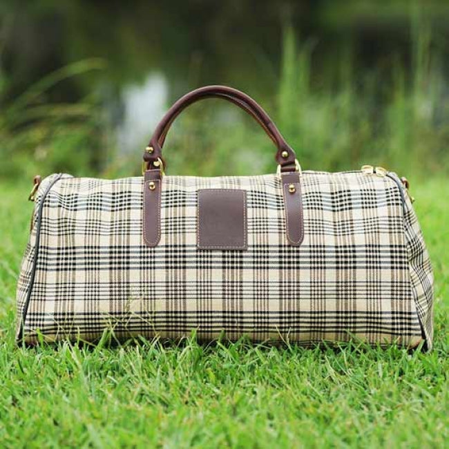 5/A Baker® Duffle Bag - Brown Leather