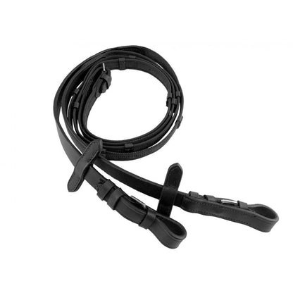 Showman® Rubberized English Reins