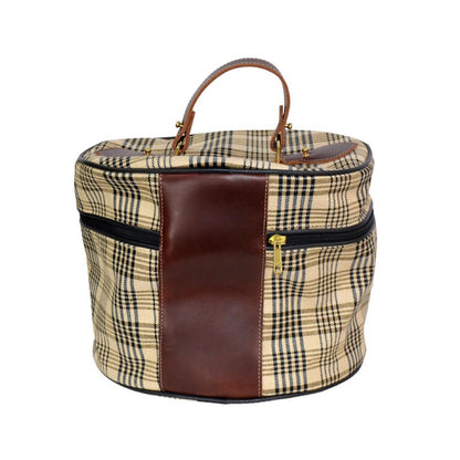 5/A Baker® Riding Hat Carrier - Brown Leather