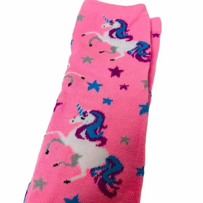 Beverly Hills Polo Club Knee High Fashion Socks - Sassy Unicorn