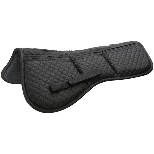 ECP 6-Pocket Quilted Correction Half Pad - Black